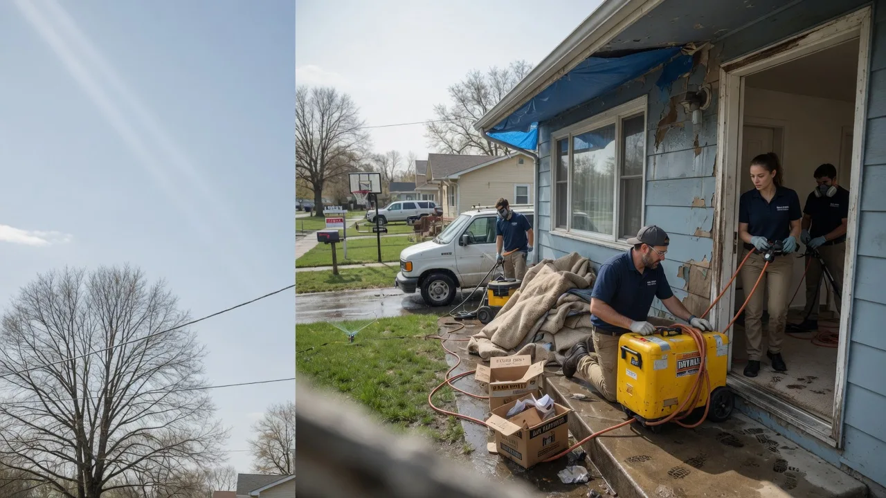 Basement Flood Cleanup in Clarksville, AR near me